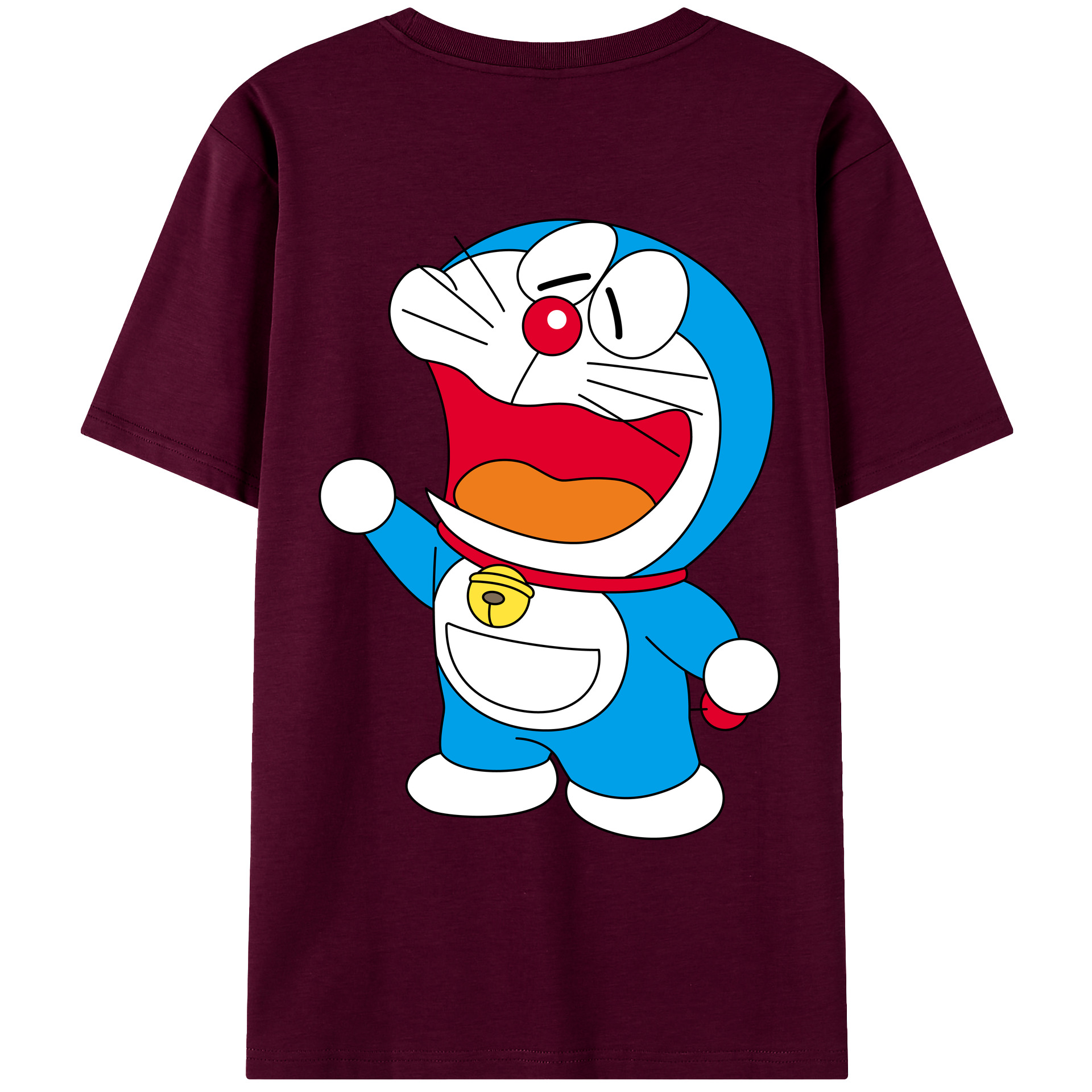 （画像用） ドラえもん Doraemon レディース半袖Tシャツ(バックプリント)